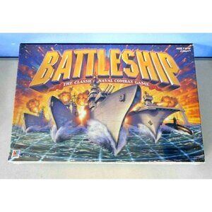 MILTON BRADLEY BATTLESHIP GAME, THE CLASSIC NAVAL COMBAT, NEW!